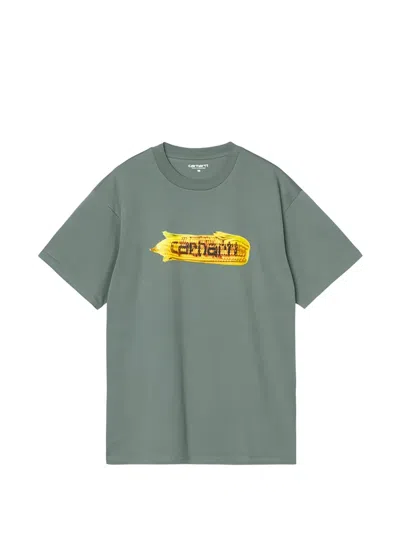 Carhartt Hot Cob T-shirt In Green