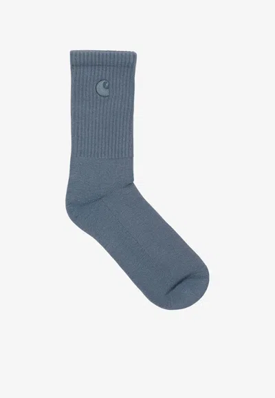 Carhartt Hudson Ankle Socks In Blue