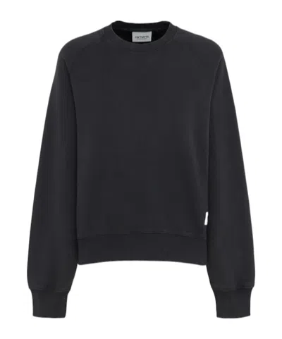Carhartt Hudson Crewneck Sweatshirt In Black