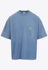 Carhartt Mens Sorrent Hudson Crewneck Cotton-jersey T-shirt