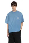 Carhartt Work In Progress Hudson Pocket T-shirt In Blue