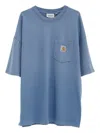Carhartt Work In Progress Hudson Pocket T-shirt In Blue