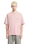 Carhartt Short Sleeve Pocket T Shirt Daphne In Pink