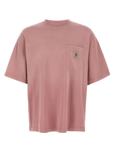 CARHARTT HUDSON POCKET T-SHIRT PINK