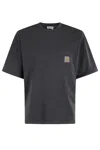 Carhartt Hudson Pocket Short-sleeved T-shirt In Black