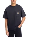 Carhartt Hudson Pocket Short-sleeved T-shirt In Black