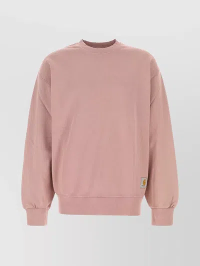 CARHARTT HUDSON SWEAT COTTON CUFFS AND HEM