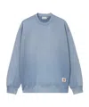 Carhartt Hudson Cotton Sweatshirt In Blue