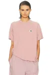 Carhartt Hudson Square-label T-shirt In Pink