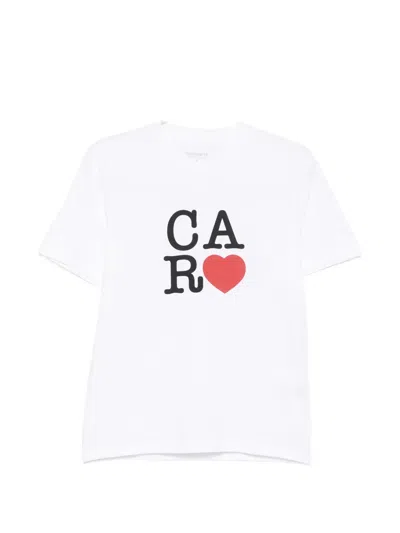Carhartt I Hartt Graphic-print T-shirt In White