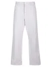 Carhartt Ice Grey Single Knee Pants In Grey