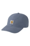 Carhartt Work In Progress Icon Adjustable Baseball Cap In Bay Blue