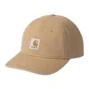 Carhartt Work In Progress Icon Adjustable Baseball Cap In Black