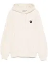 Carhartt Crewneck Sweater With Front Pocket And Hood In Neutrals