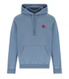 Carhartt Hooded Ingo Sweater Kangaroo Pockets In Blue