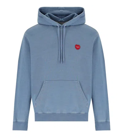 CARHARTT INGO LIGHT BLUE HOODIE