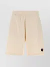 Carhartt 'ingo' Shorts Elastic Waistband In Metallic