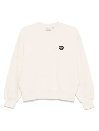 Carhartt Ingo Sweatshirt In Beige