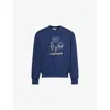 Carhartt Mens  Wip Masterpiece Embroidered Cotton-blend Sweatshirt