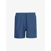 Carhartt Chase Swim Trunks In Poliestere Blu Uomo In Dusky Blue / Gold