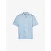 Carhartt Delray Shirt And Blouse Light Blue In Blue