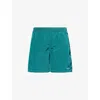 Carhartt Canby Swim Trunks In Rainforest / White