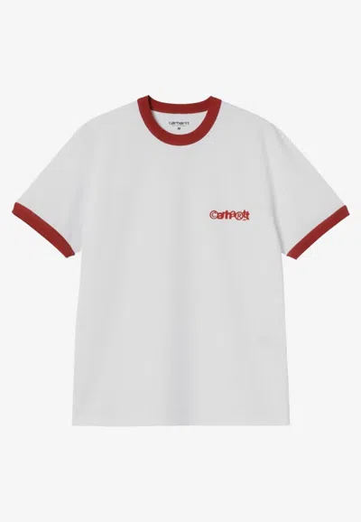 Carhartt Ip Ringer T-shirt In White
