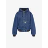 Carhartt Omens Blue Og Active Padded Cotton Jacket In Blue