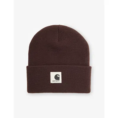 Carhartt Ip Womens Women's Ashley Knitted Beanie Hat Palisander