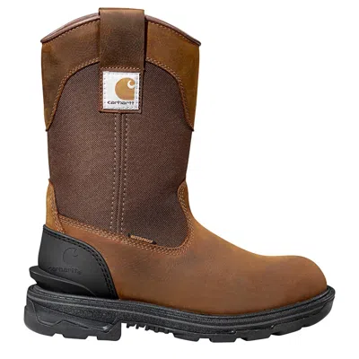 Carhartt Ironwood Women's Brown Leather 11" Alloy Toe Wellington Boots Gbnc1149