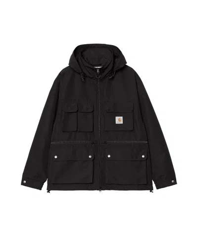 Carhartt Irwin Jacket In Black