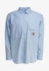 Carhartt Irwin Oversized Shirt In Blue