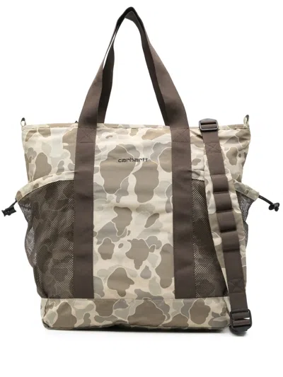 Carhartt Irwin Tote Bag In Neutrals