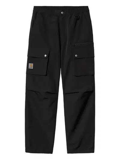 Carhartt Irwin Trousers In Black