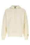 Carhartt Ivory Cotton Blend Hooded Chase Sweat