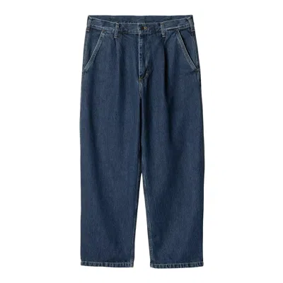Carhartt Wip Aaron Pant Blu In Multi