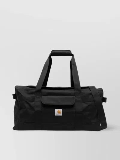 Carhartt Jack Medium Clipper Holdall Bag With Adjustable Shoulder Strap In Black