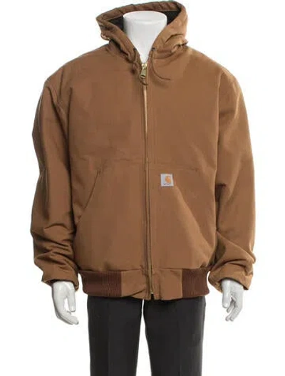 Pre-owned Carhartt Jacket In Brown