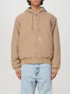 Carhartt Og Active Jacket Hamilton Brown In Beige