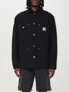 Carhartt Work In Progress Flint Corduroy Button-up Shirt In Black