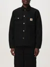 Carhartt Black Cotton Clapton Jacket In Black