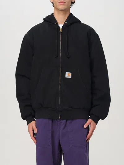 Carhartt Jacket  Wip Men Color Black In Schwarz
