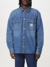 Carhartt Work In Progress Lincoln Denim Shirt Jacket In Blue