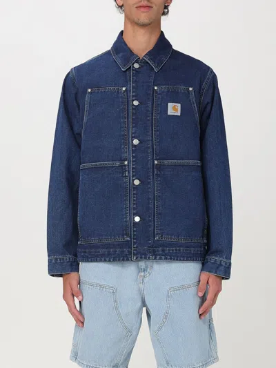 CARHARTT JACKET CARHARTT WIP MEN COLOR BLUE,421127009