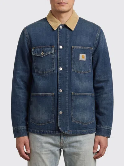 Carhartt Coat  Wip Men Color Blue