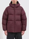 Carhartt Mens Rondo Black Toronto Hooded Shell Jacket In Red