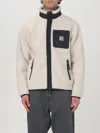 Carhartt High-necked Casual Jacket In Ecru