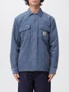 Carhartt Jacket  Wip Men Color Gnawed Blue In Blue