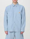 Carhartt Jacket  Wip Men Color Gnawed Blue