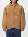 Carhartt Long-sleeved Casual Jacket In Brown